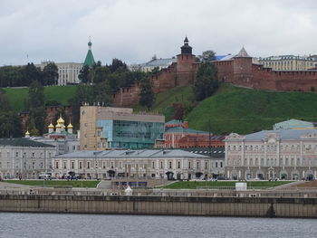 Buildings at waterfront