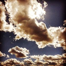 Scenic view of cloudy sky