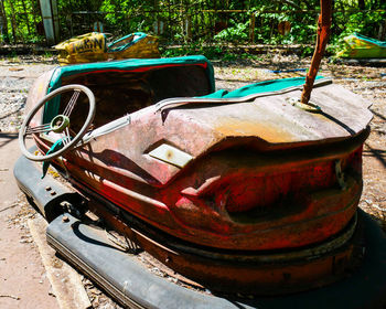 Old rusty car