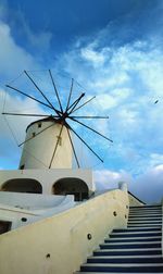 Low angle view of traditional building against sky