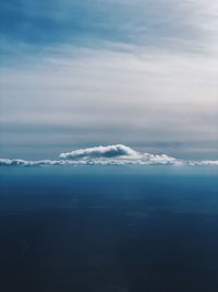 Aerial view of cityscape against sky