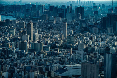 Aerial view of cityscape