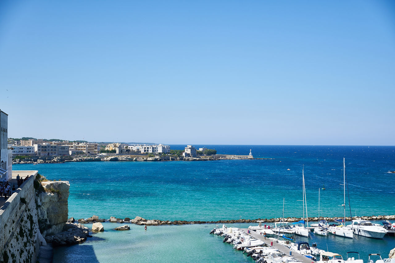 SCENIC VIEW OF SEA AGAINST BLUE SKY