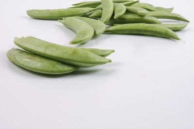 High angle view of vegetables on table