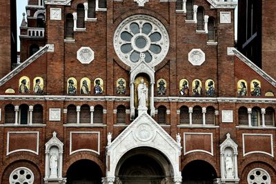 Low angle view of church