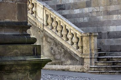 Staircase by building