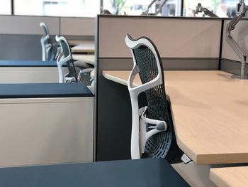 Close-up of shoes on table