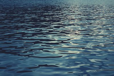 Reflection of clouds in water