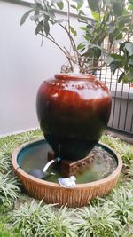 Close-up of drink on table