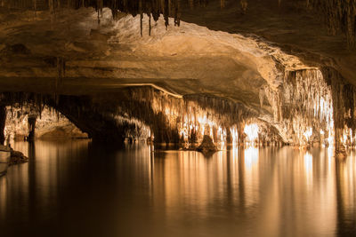 Scenic view of cave