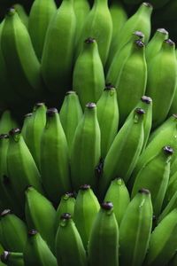 Full frame shot of green vegetables for sale in market