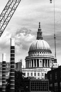 View of construction site