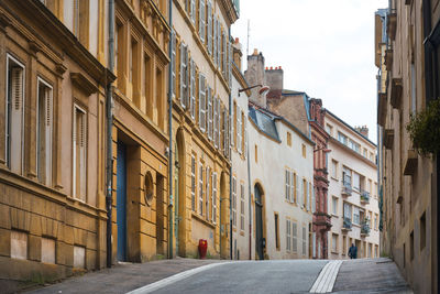 Street amidst buildings in city