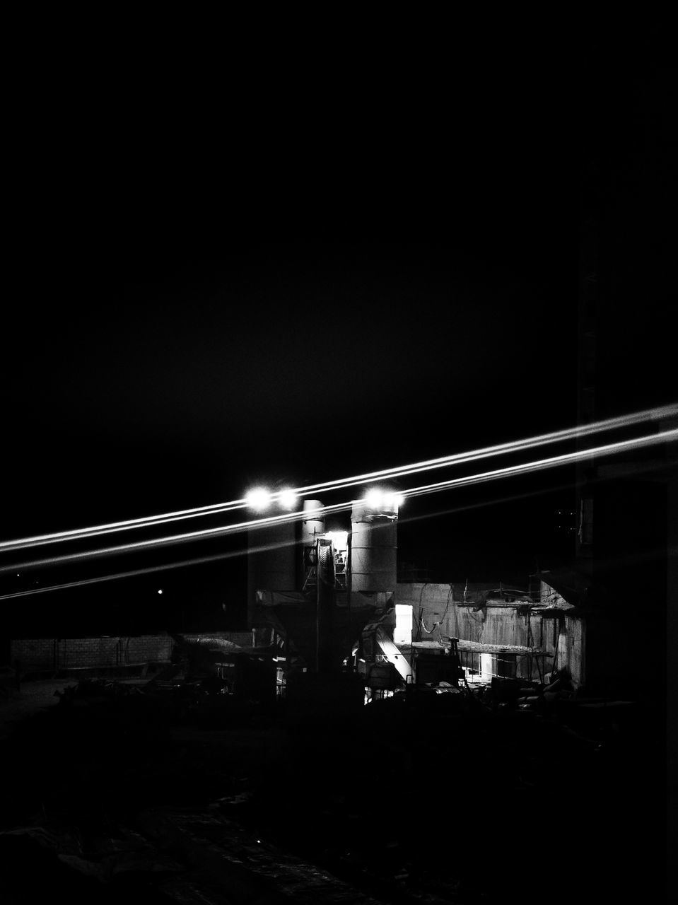 TRAIN AT NIGHT