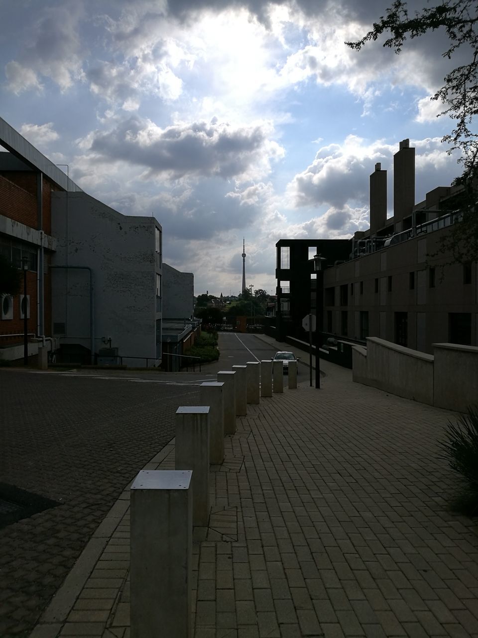 CITY BUILDINGS AGAINST SKY