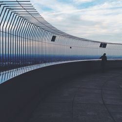 Built structure against cloudy sky