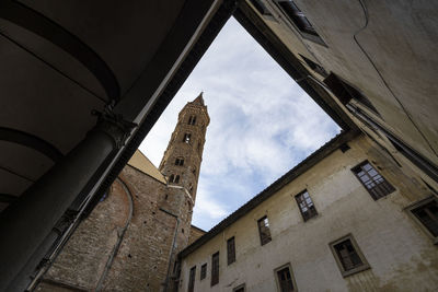 Badia fiorentina monastery in florence, italy