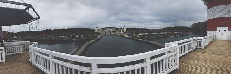 Panoramic view of buildings in city