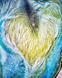 Close-up high angle view of water