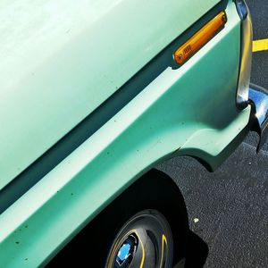 Close-up of nautical vessel on wall