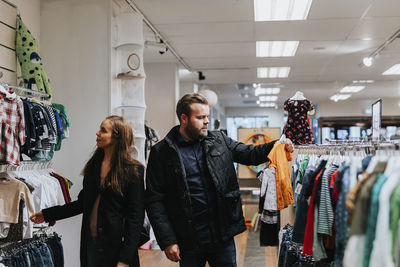 Couple in shop