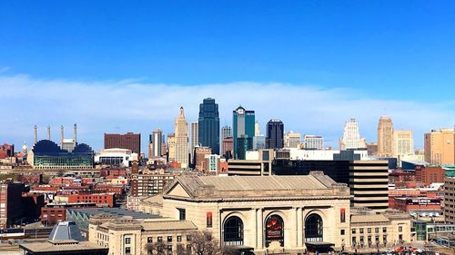 Cityscape against sky