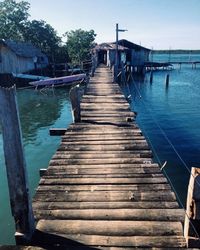 Pier on jetty