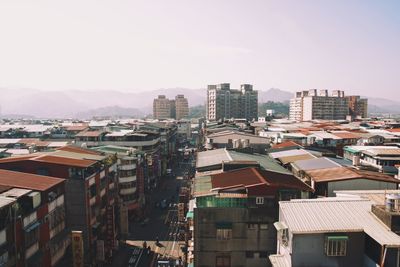 Cityscape against sky