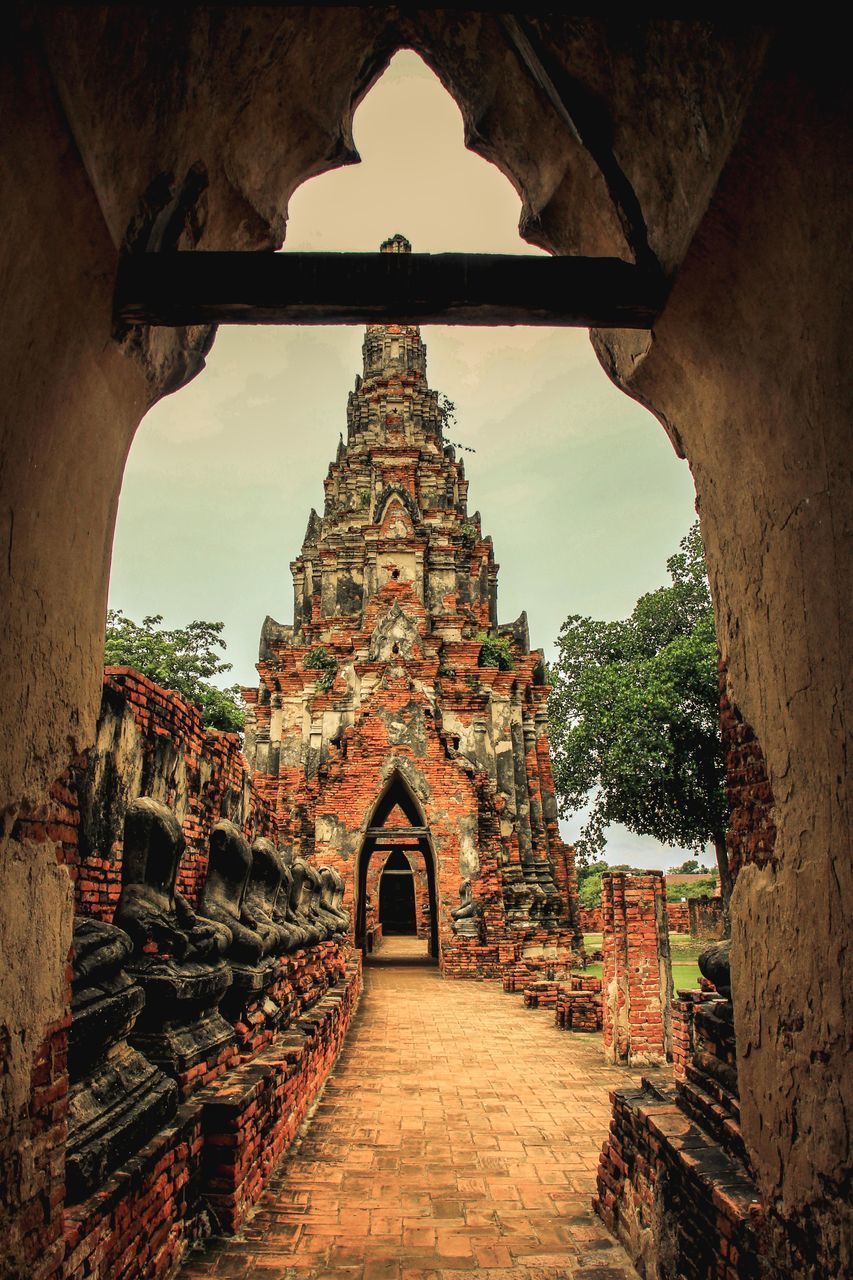ARCHWAY OF OLD BUILDING