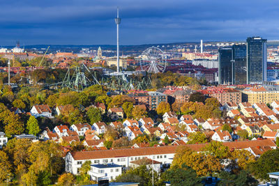 View of grona lund, stockholm, sweden