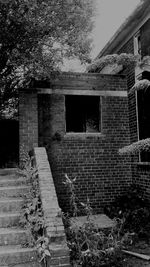 Brick wall with brick wall