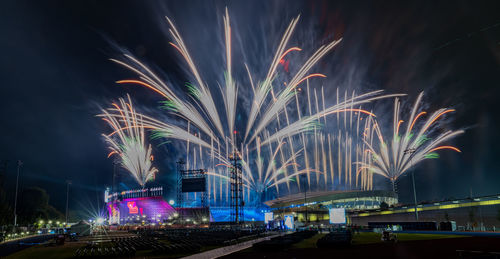 The birmingham 2022 commonwealth games opening ceremony fireworks display