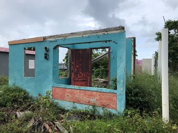 Hurricane maria destroyed my great-grandmas house