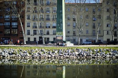 Buildings in city