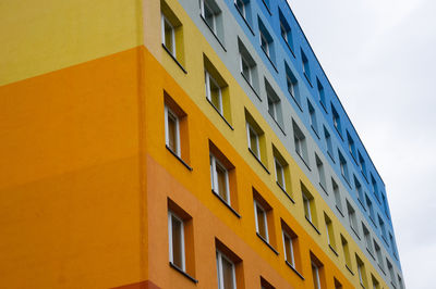 Low angle view of building against sky