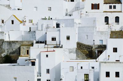 View of residential buildings
