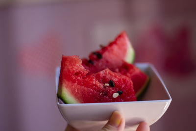 Close-up of fruits in bowl