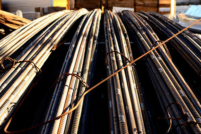 Full frame shot of smoke stack