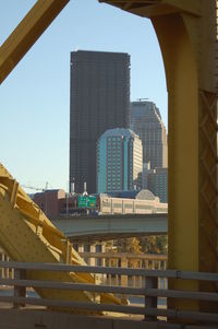 Modern building in city