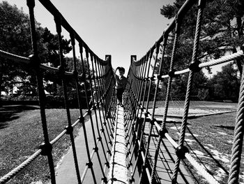 Children playing on playground