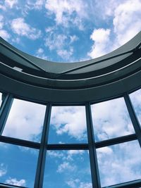 Low angle view of building against sky