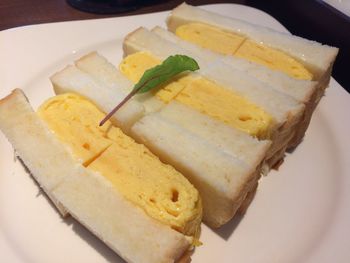 Close-up of food in plate