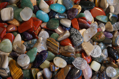 Full frame shot of stones