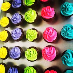 Full frame shot of colorful candies