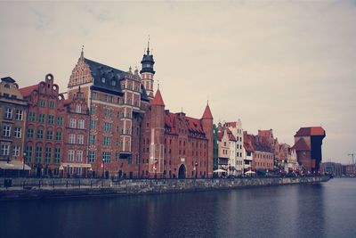 River with buildings in background