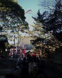 People in park