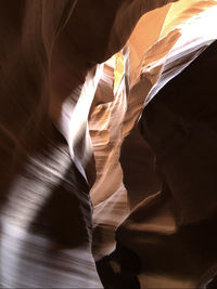 Antelope canyon rock formation