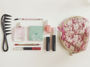white background