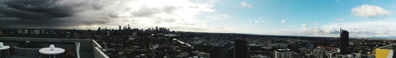 Scenic view of cloudy sky