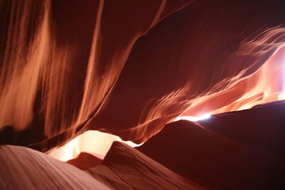 Scenic view of rock formation